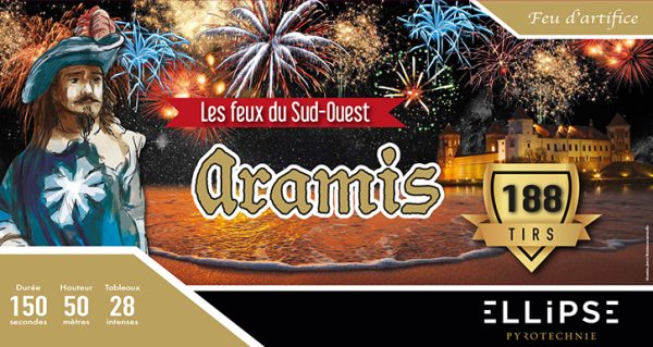 Feu d'artifice automatique les feux du sud ouest plus de 2 minutes