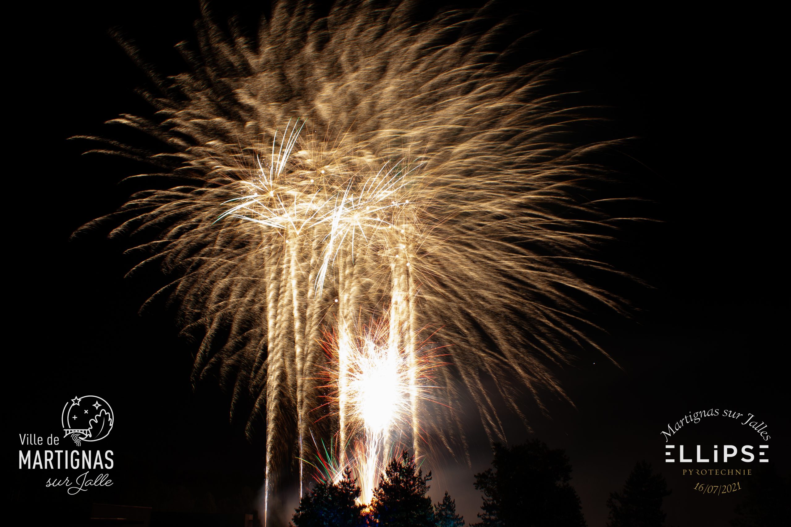 Martignas sur jalle - feu d'artifice