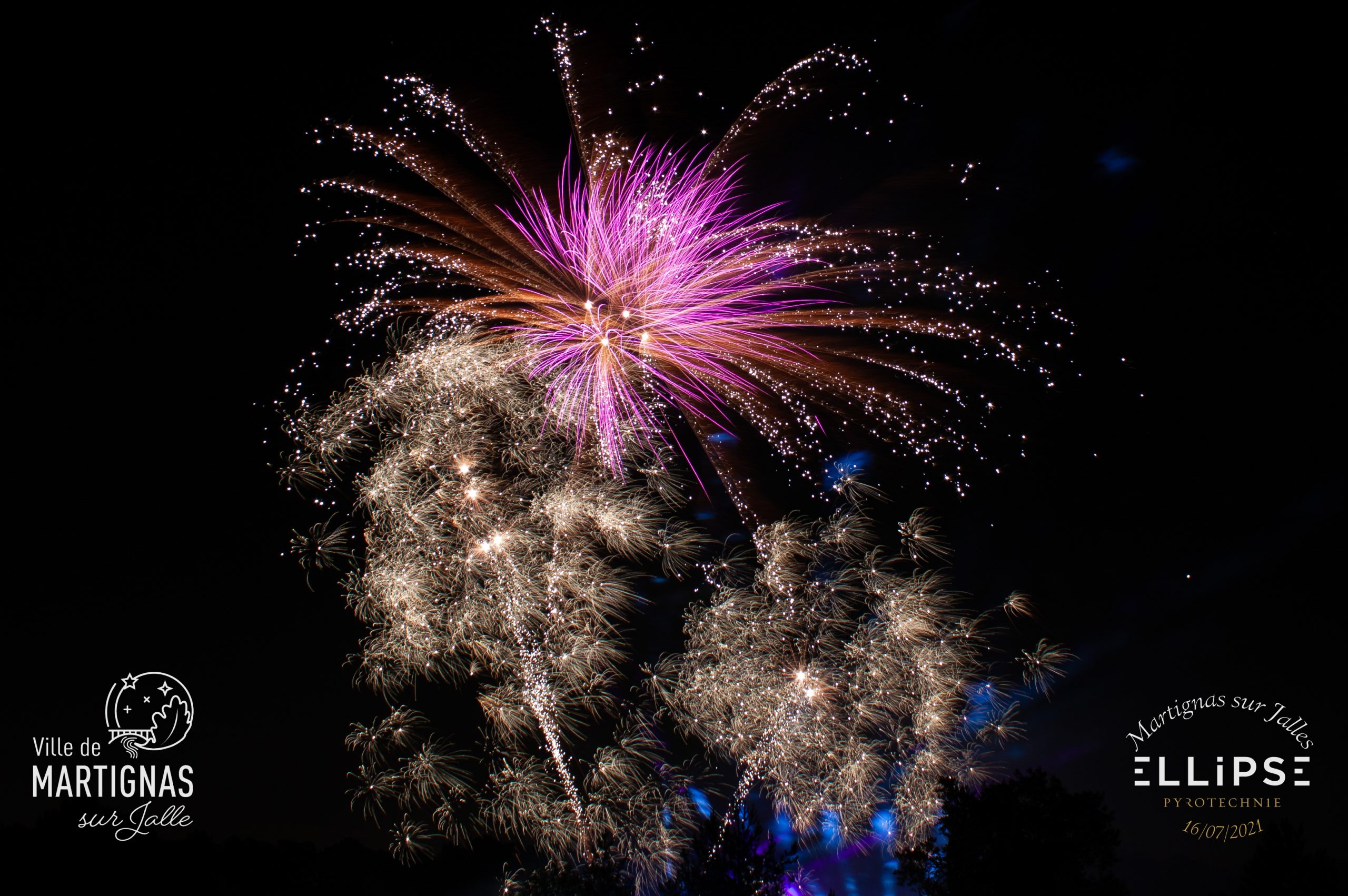 Martignas sur jalle - feu d'artifice